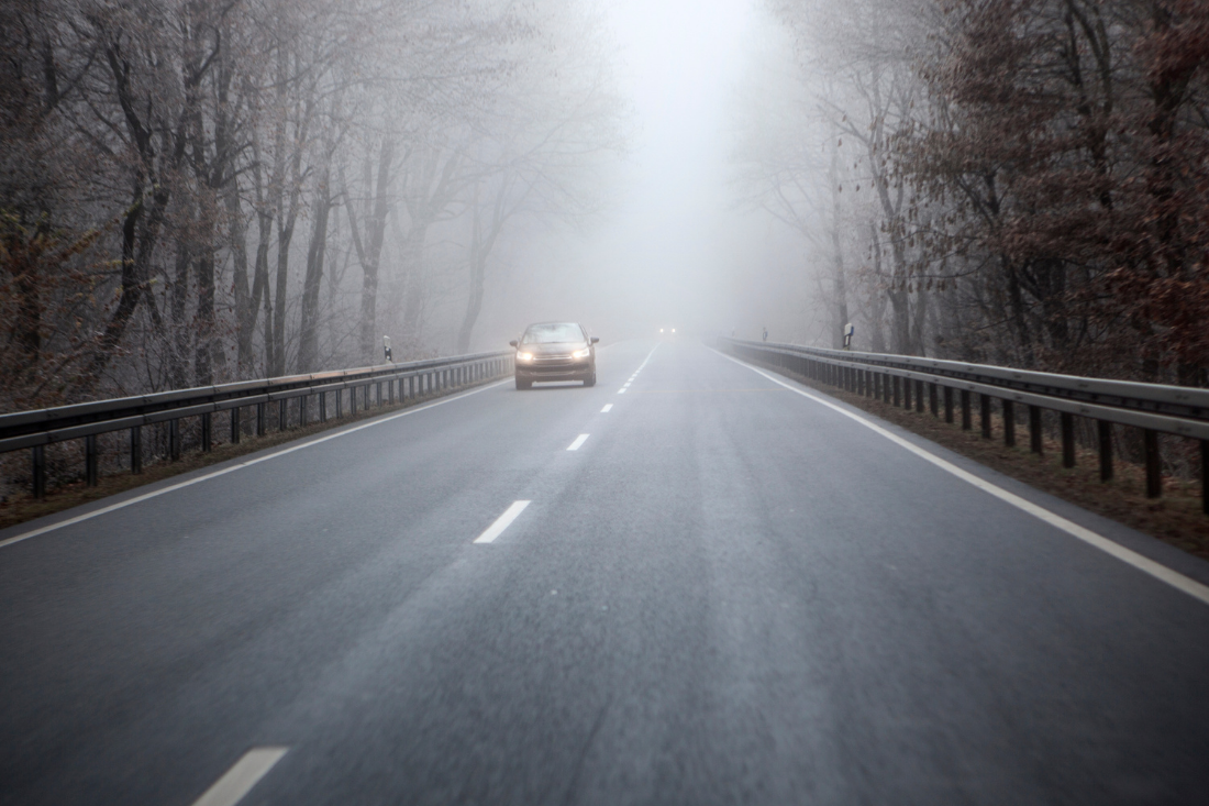 Conduire dans le brouillard